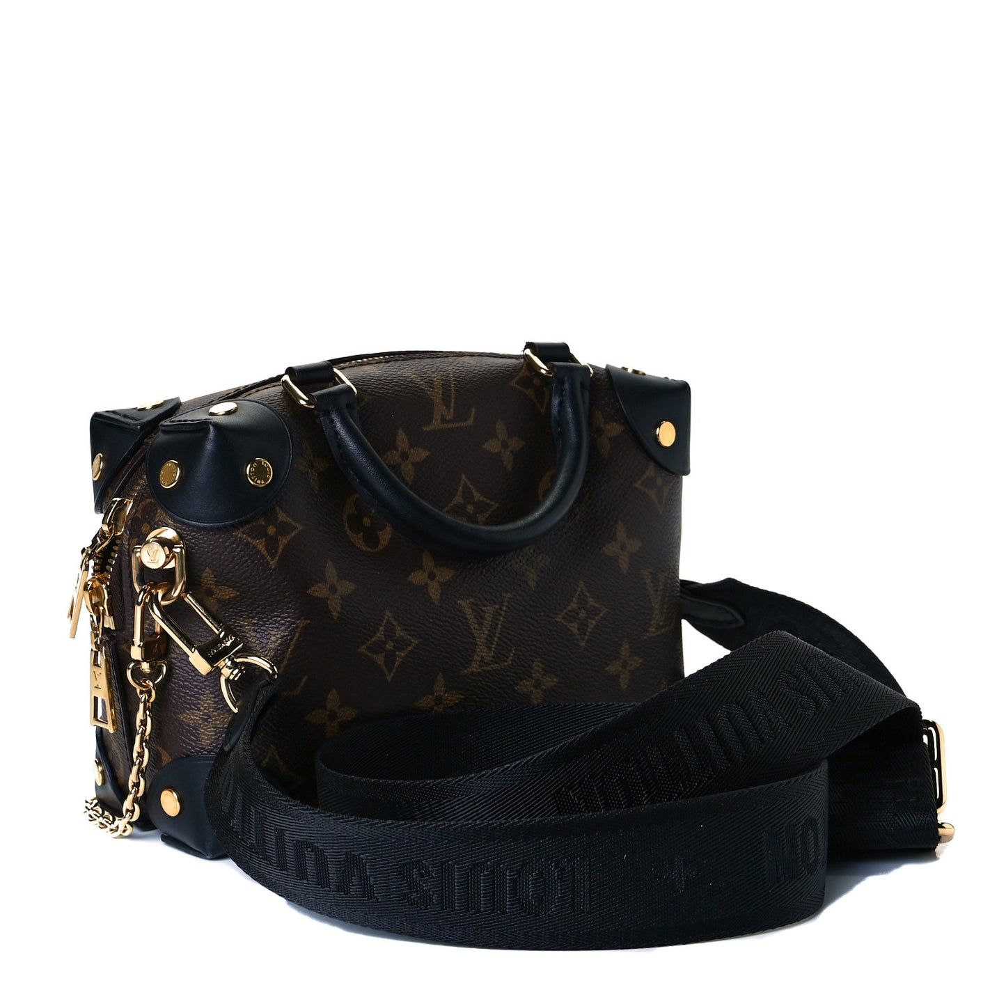 Monogram Petite Malle Souple Black