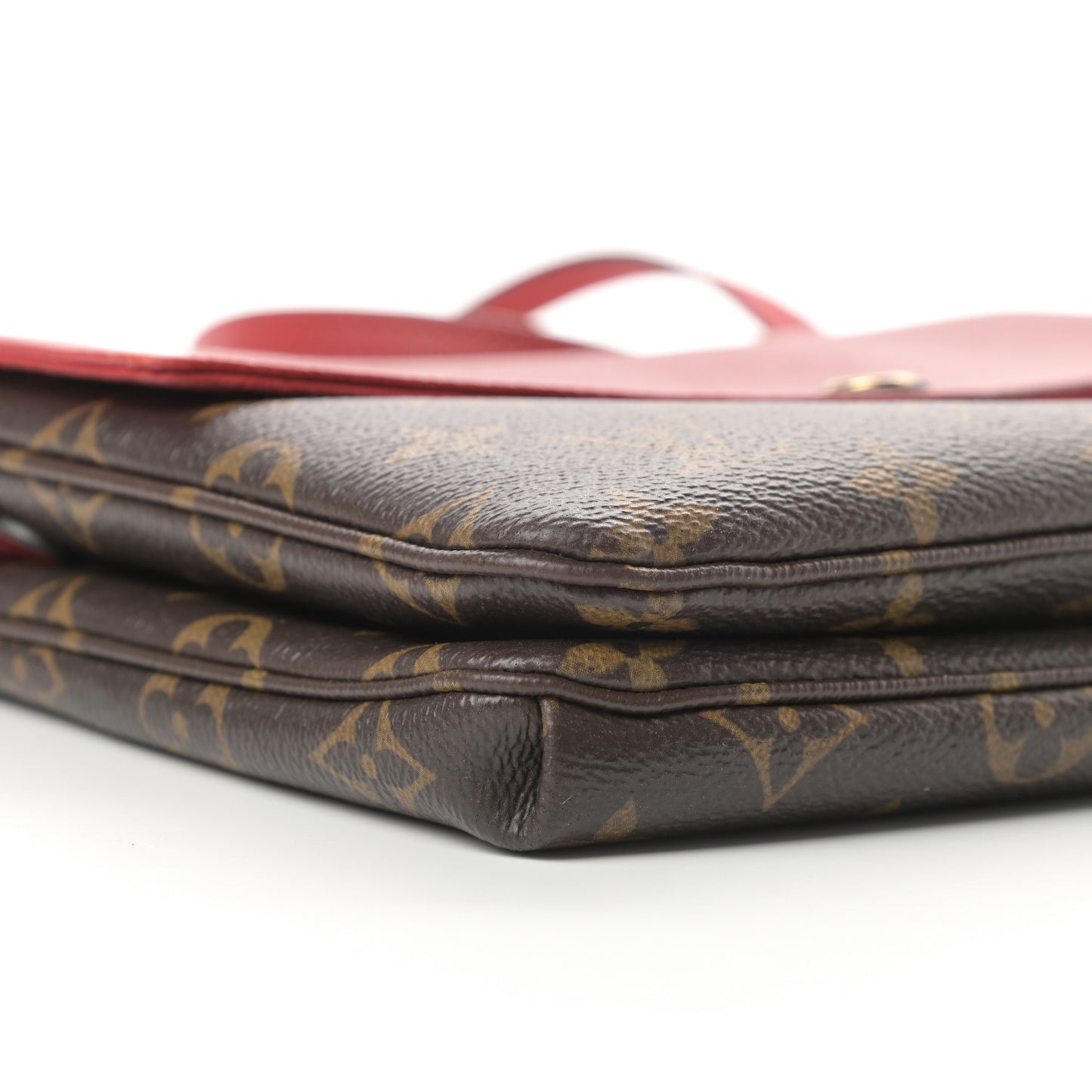 Monogram Twice Pochette Cherry