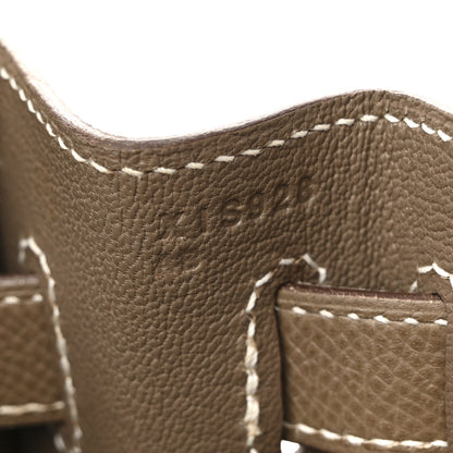 Hermes Epsom Kelly Sellier 32 Etoupe 7 of 17