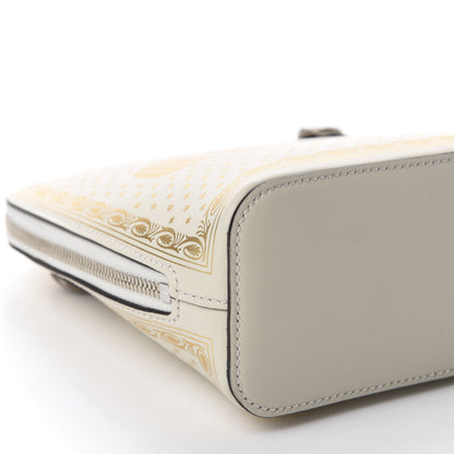 Gucci X SEGA Calfskin GUCCY Stars Mini Dome Shoulder Bag Mystic White Gold 6 of 11