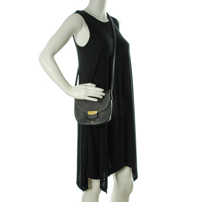 Celine Grained Calfskin Small Trotteur Black 3 of 6