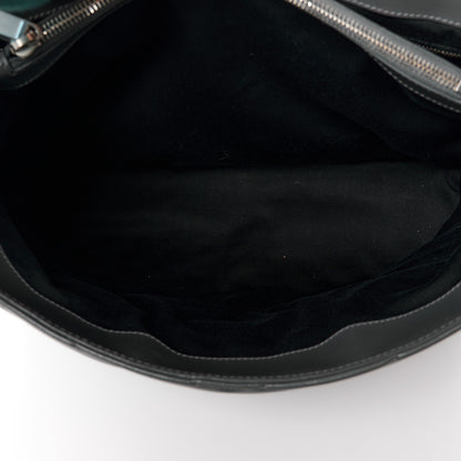 Saint Laurent Calfskin Y Quilted Monogram Large Loulou Chain Satchel Earth 13 of 14