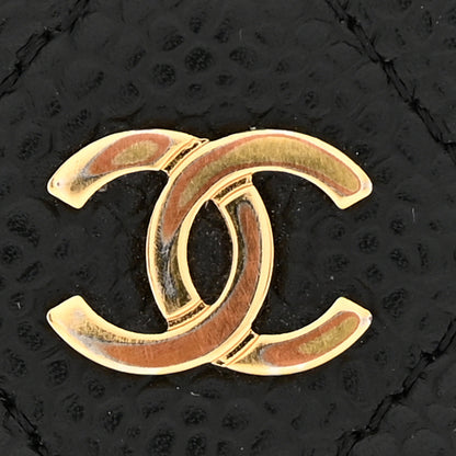 Chanel Caviar Quilted Card Holder Black 10 of 11