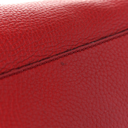 Gucci Pebbled Calfskin Medium Soho Chain Shoulder Bag Tabasco Red 14 of 14