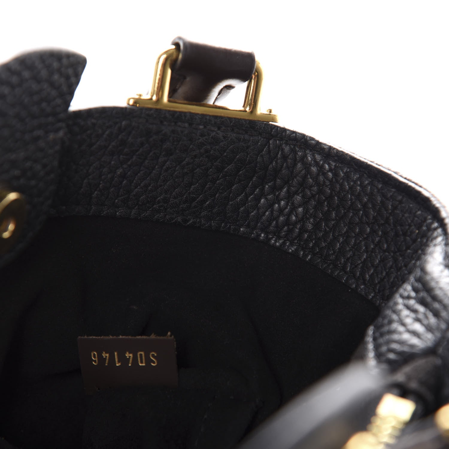 Louis Vuitton Damier Ebene Cuir Taurillon Brittany Black 8 of 9