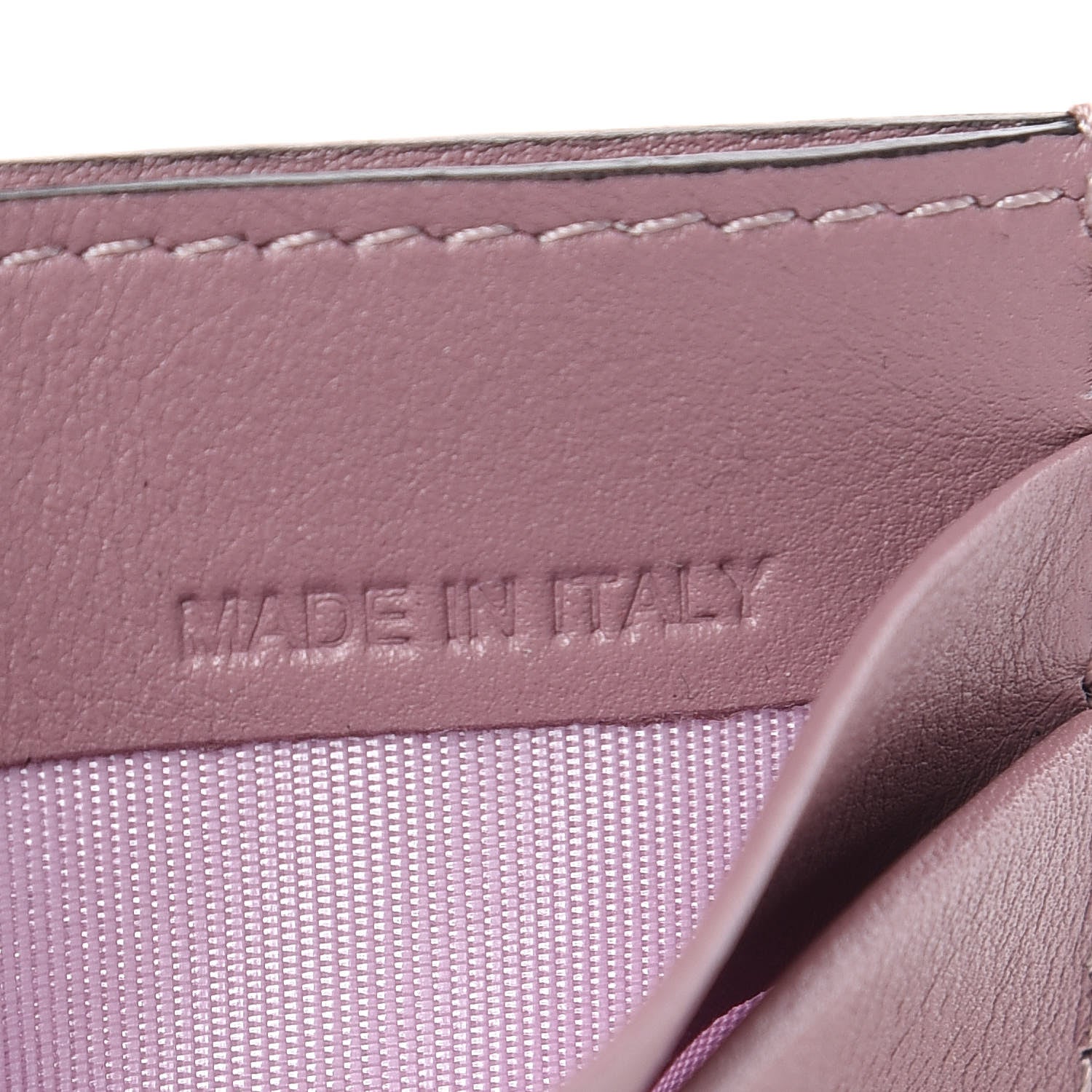 Valentino Garavani Vitello Rockstud Card Holder Poudre 7 of 8