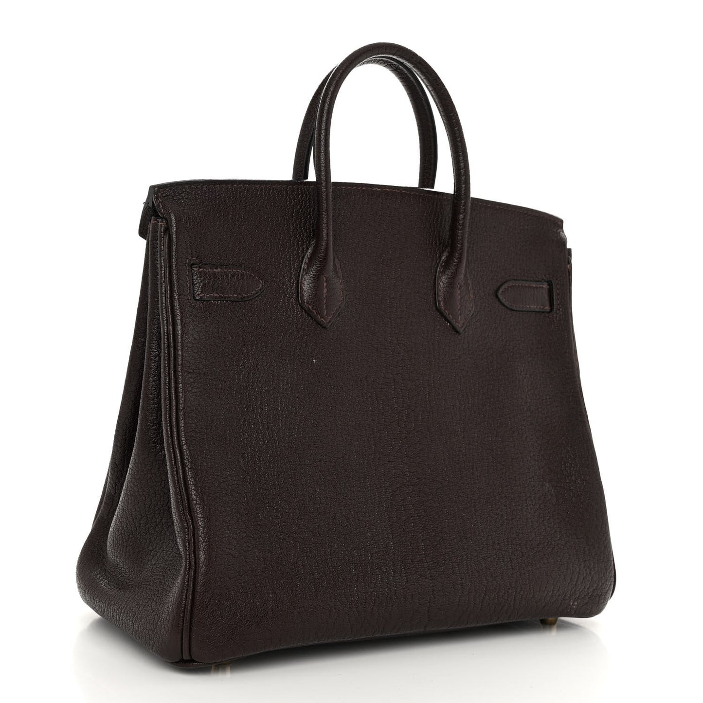 Chevre De Coromandel HAC Birkin 28 Chocolate
