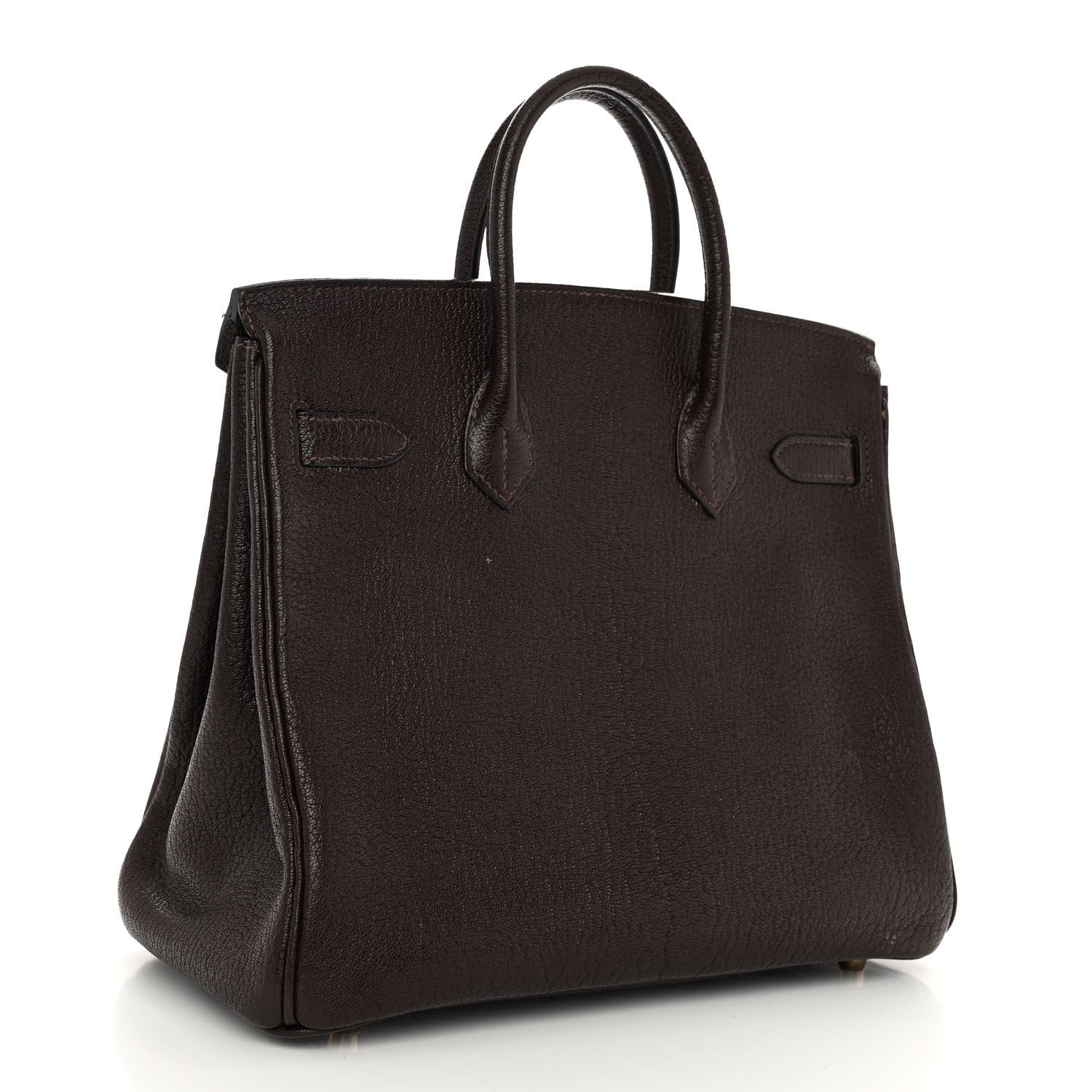 Hermes Chevre De Coromandel HAC Birkin 28 Chocolate 3 of 13