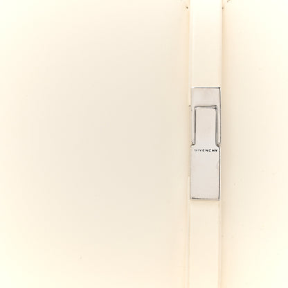 Givenchy Box Calfskin Mini Cut Out Shoulder Bag Ivory 8 of 14