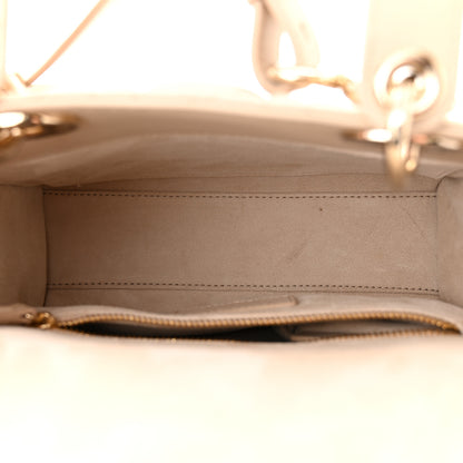 Christian Dior Lambskin Cannage Small My ABC Dior Lady Dior Beige 5 of 11