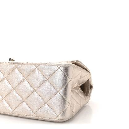 Chanel Metallic Calfskin Quilted 2.55 Reissue 226 Flap Light Pink 10 of 11