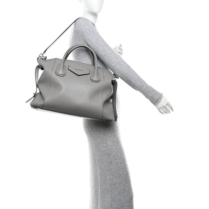 Givenchy Soft Calfskin Medium Soft Antigona Pearl Grey 2 of 14