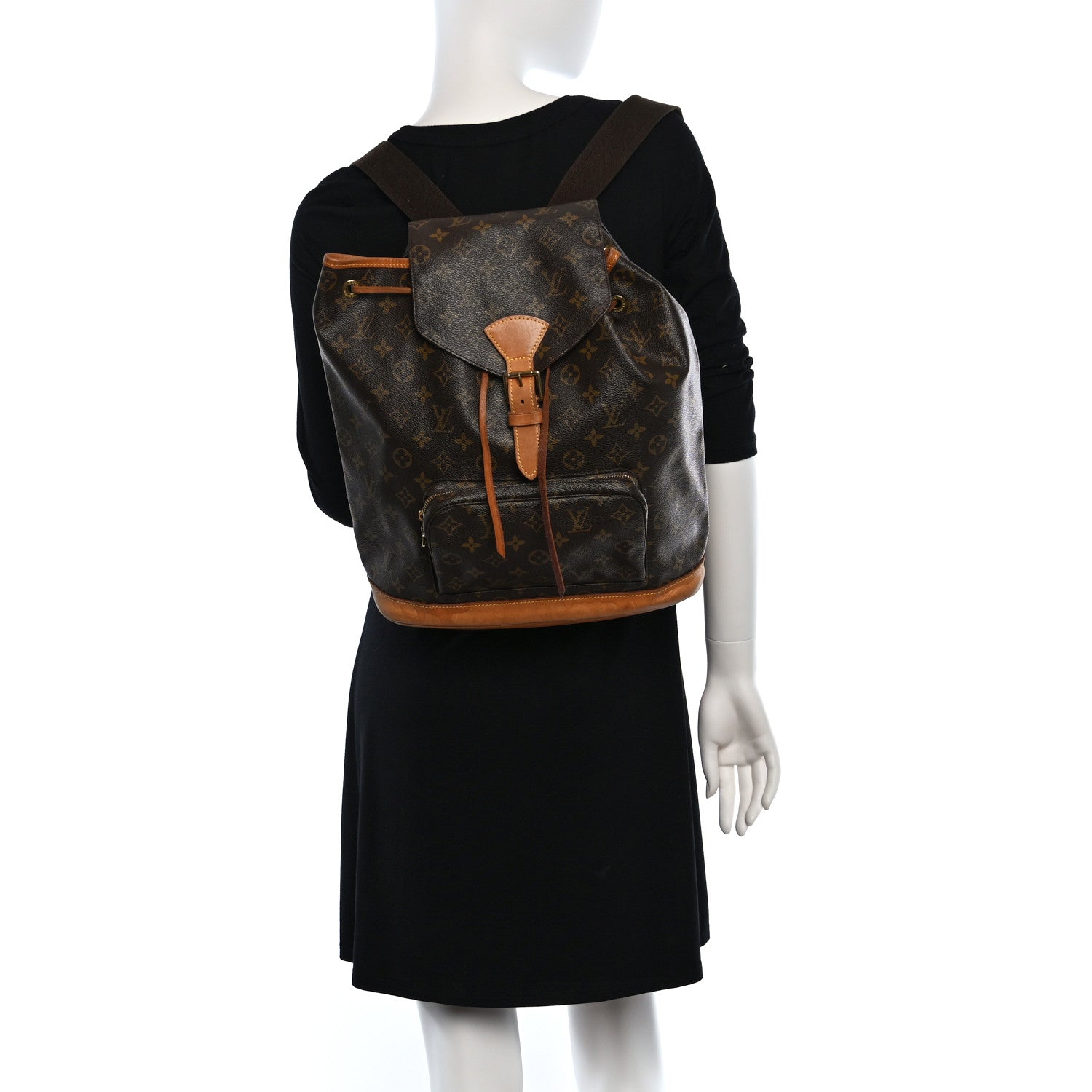 Louis Vuitton Monogram Montsouris GM Backpack 2 of 10