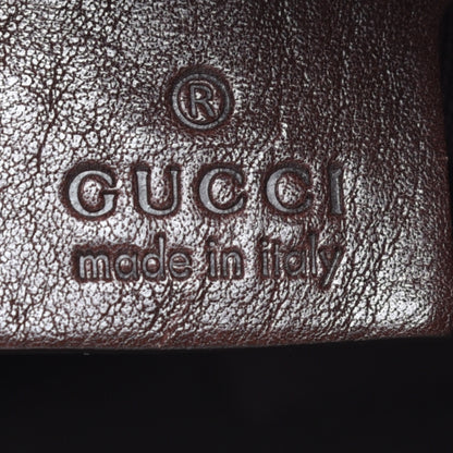 Gucci Crystal Monogram Small Babouska Tote Dark Brown 7 of 12