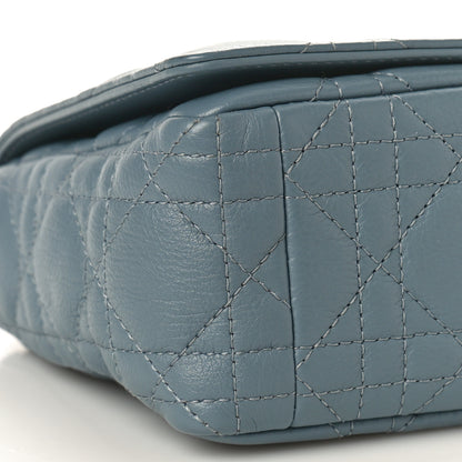 Christian Dior Calfskin Cannage Small Caro Bag Cloud Blue 9 of 10