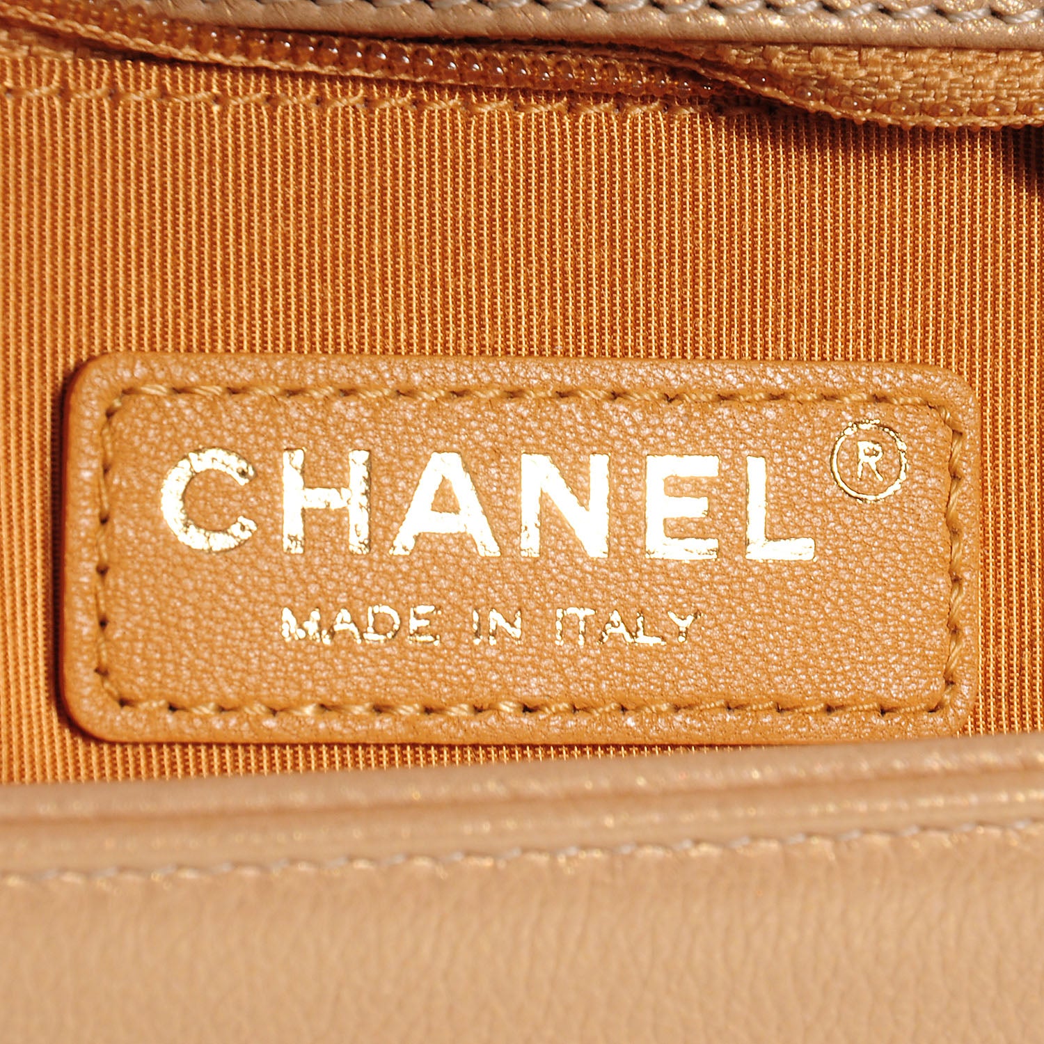 Chanel Pearl Calfskin New Medium Boy Flap Gold 8 of 9