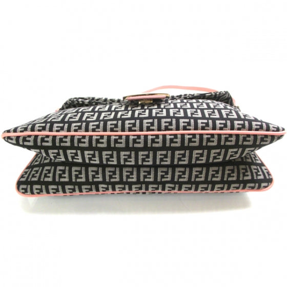 Fendi Zucchino Baguette Pink 4 of 12