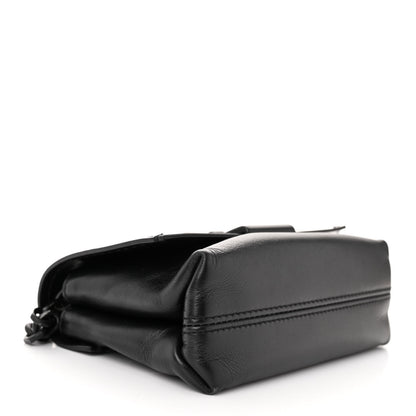 Off-White Calfskin Diag Small Binder Clip Crossbody Black 4 of 11