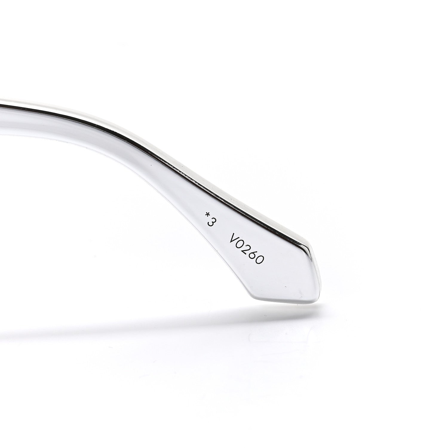 Louis Vuitton Acetate 1.1 Millionaires Z1401W Sunglasses Silver 6 of 7