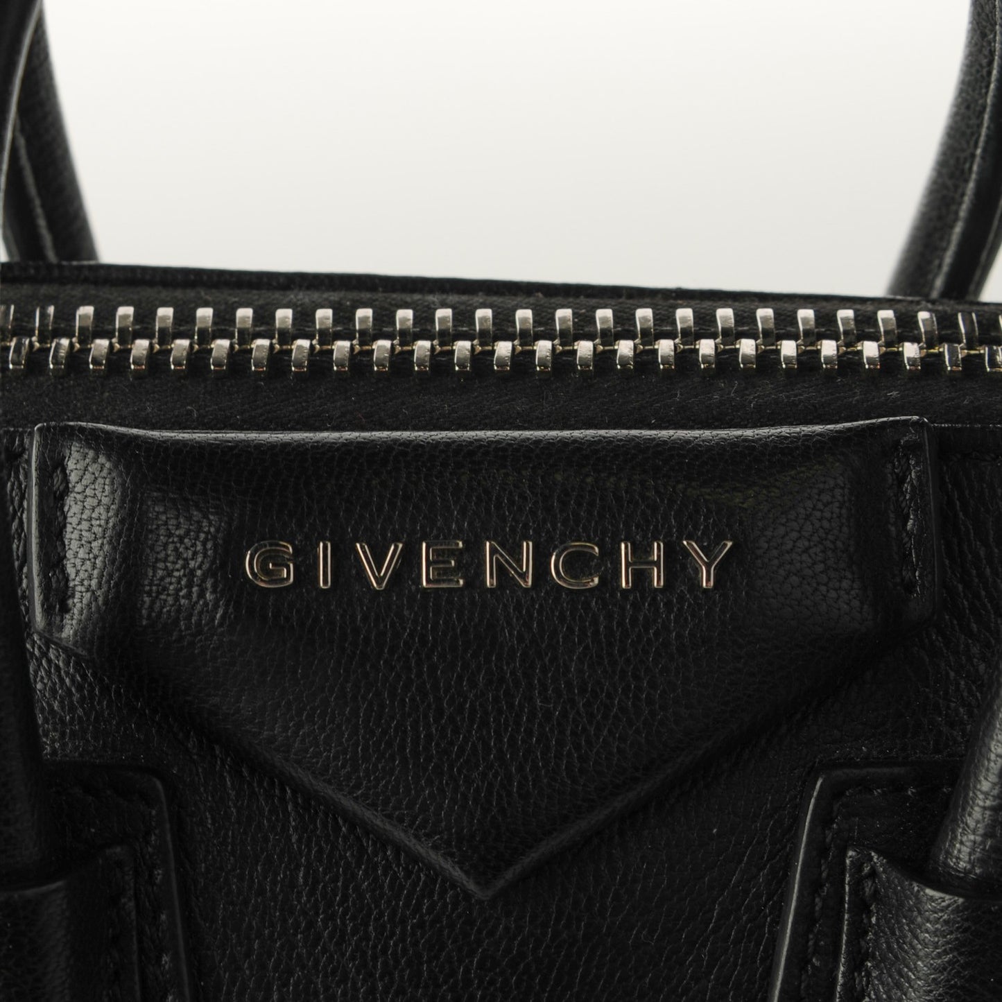 Sugar Goatskin Mini Antigona Black