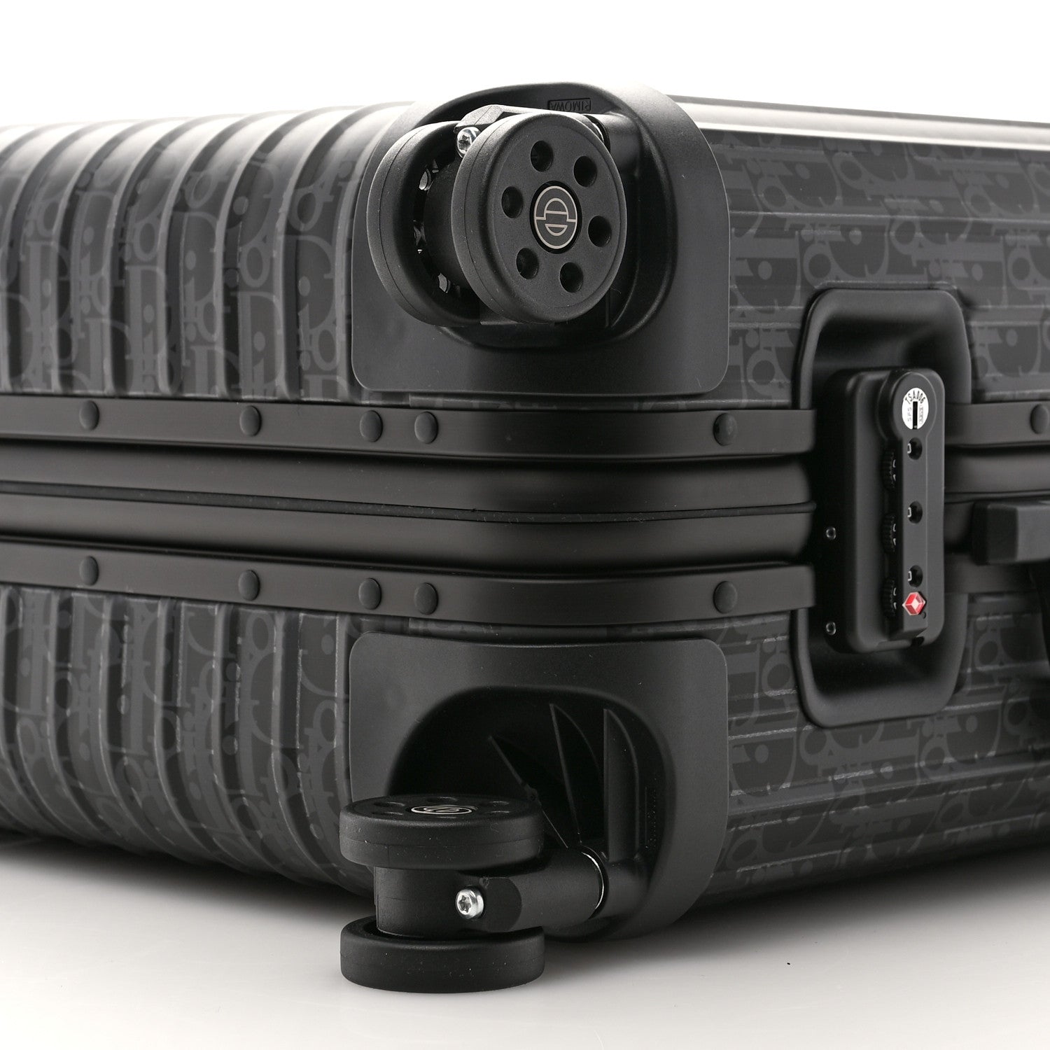 Christian Dior X RIMOWA Aluminum Gradient Original Cabin Luggage Black 8 of 8
