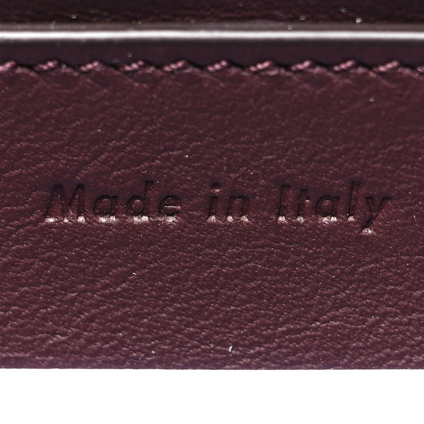 Cloudy Lambskin Solo Zip Pouch Pink