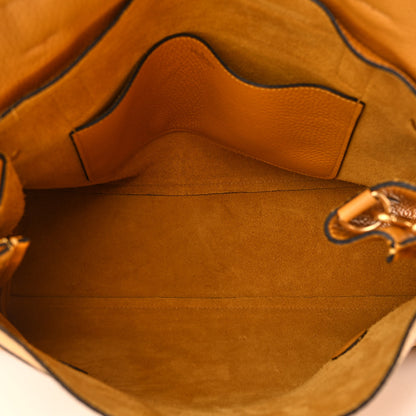 Mulberry Heavy Grain Oversized Alexa Deep Amber 5 of 9