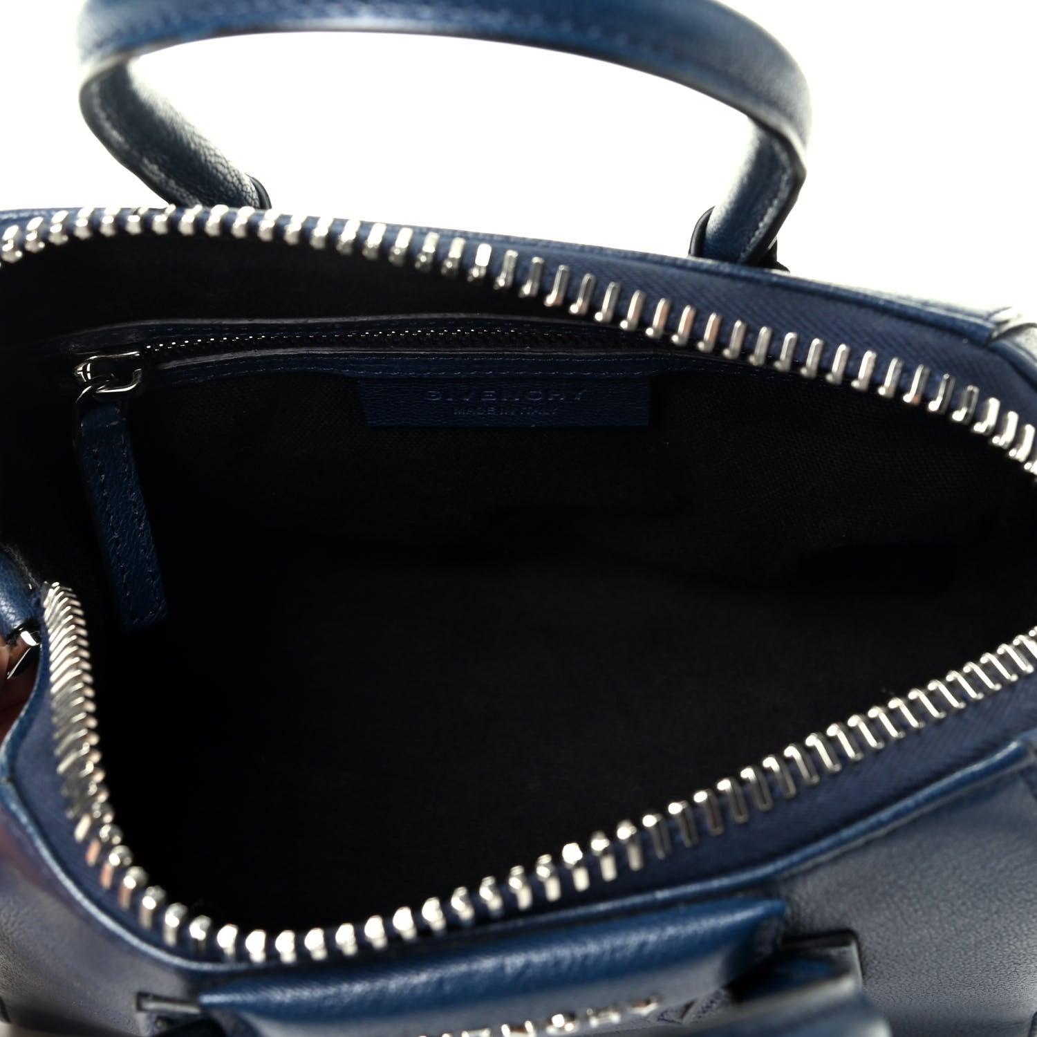 Givenchy Sugar Goatskin Mini Antigona Navy 4 of 4