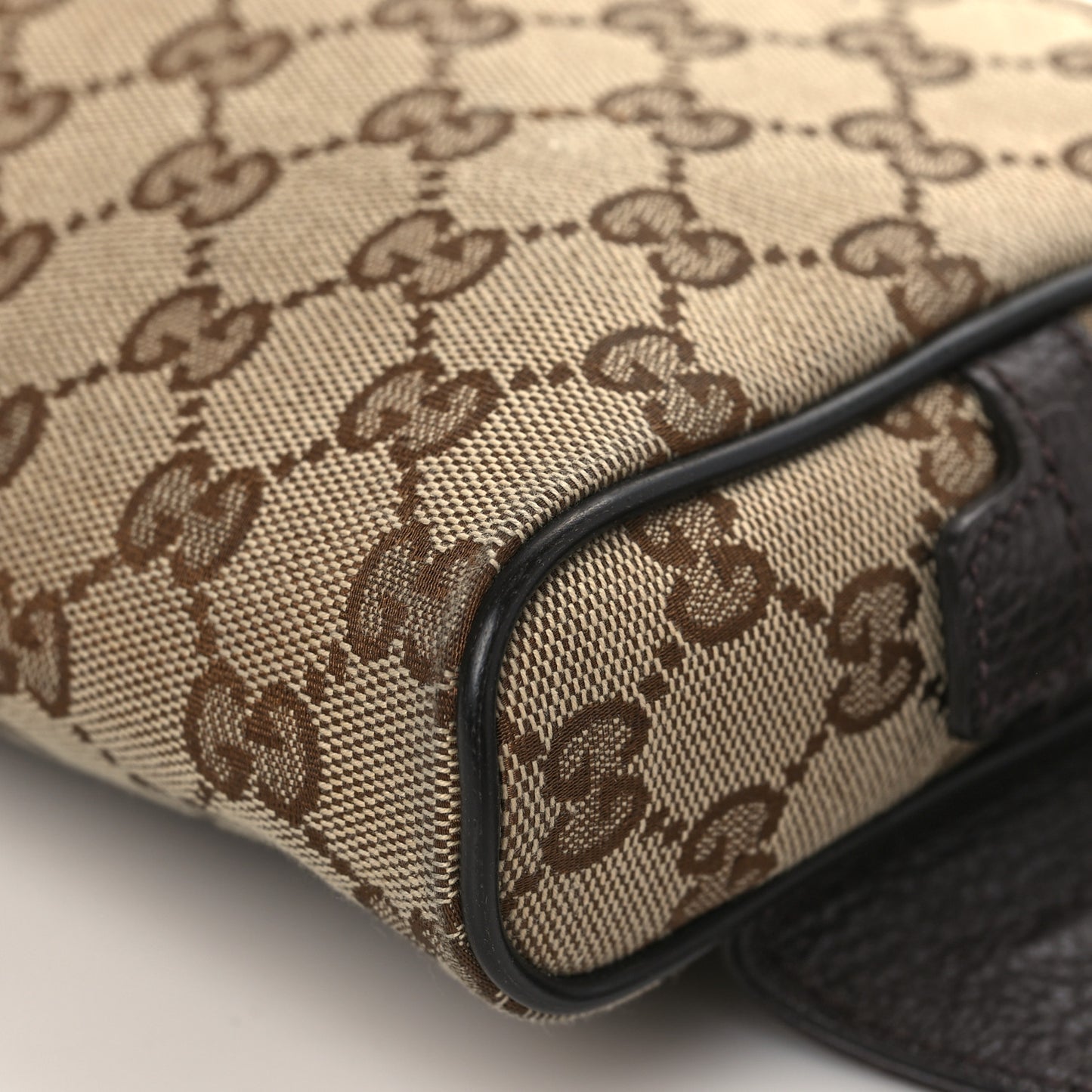 Monogram Belt Bag Dark Brown