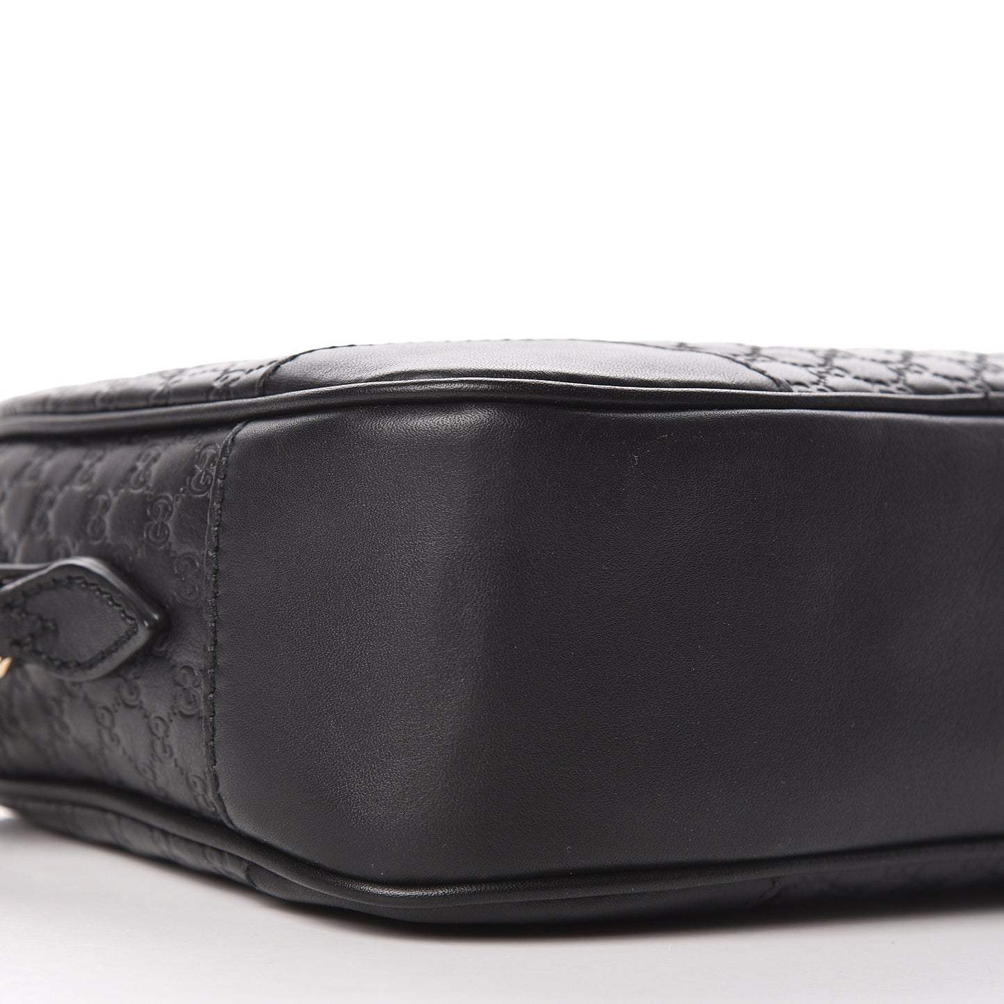 Microguccissima Mini Bree Messenger Bag Black