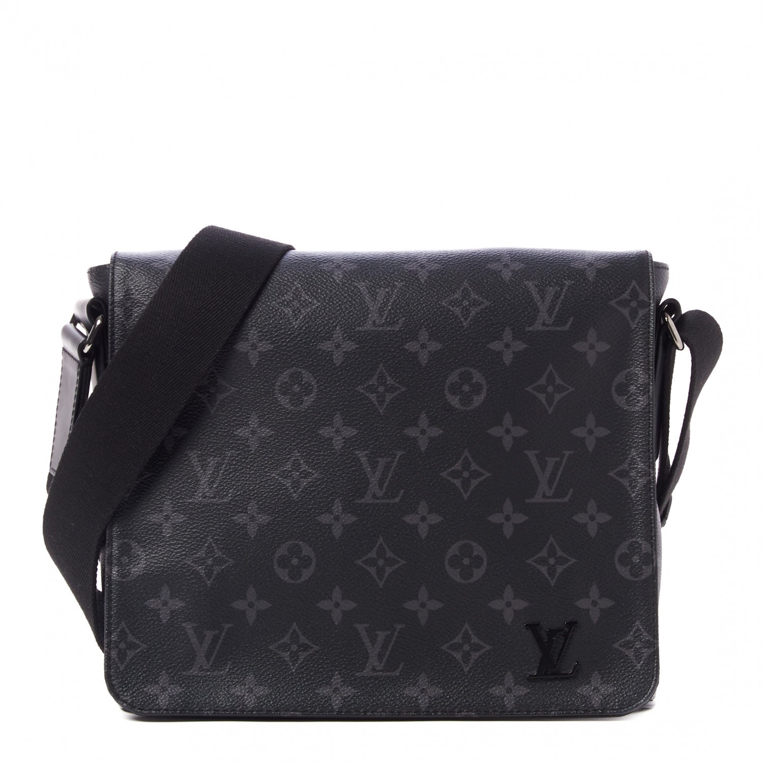 Louis Vuitton Monogram Eclipse District PM Black 1 of 8