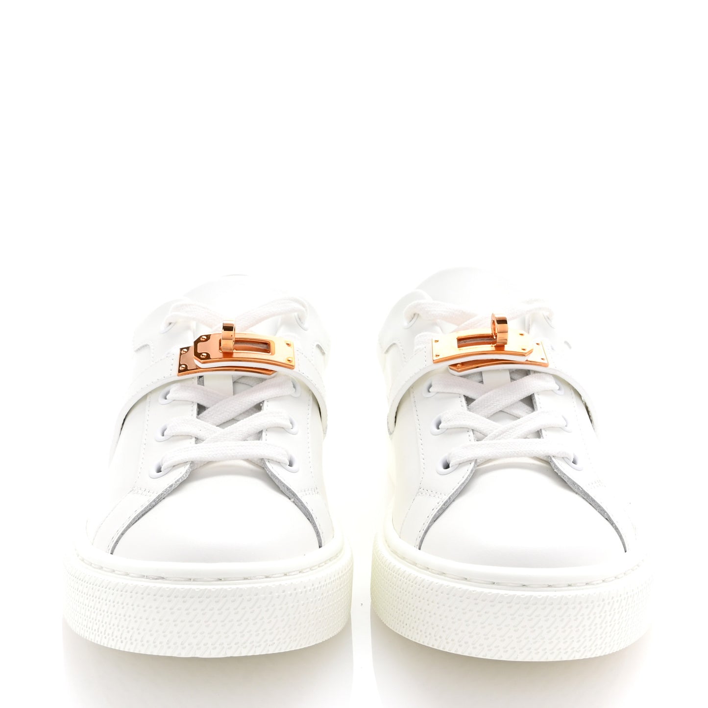 Calfskin Day Sneakers 35.5 White