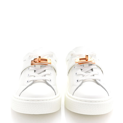 Hermes Calfskin Day Sneakers 35.5 White 3 of 10