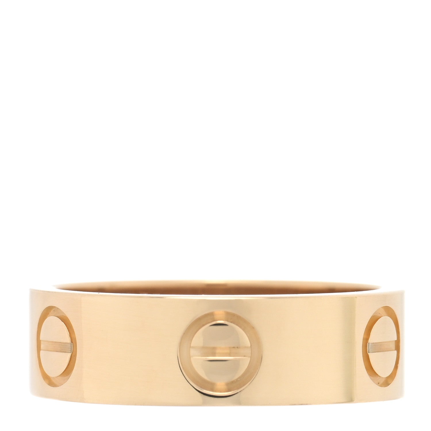 Cartier 18K Yellow Gold 5.5mm LOVE Ring 51 5.75 1 of 4
