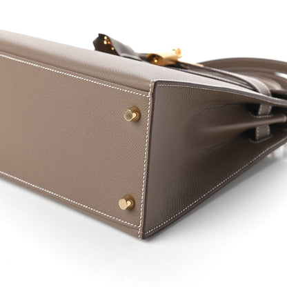 Hermes Epsom Kelly Sellier 28 Etoupe 7 of 11