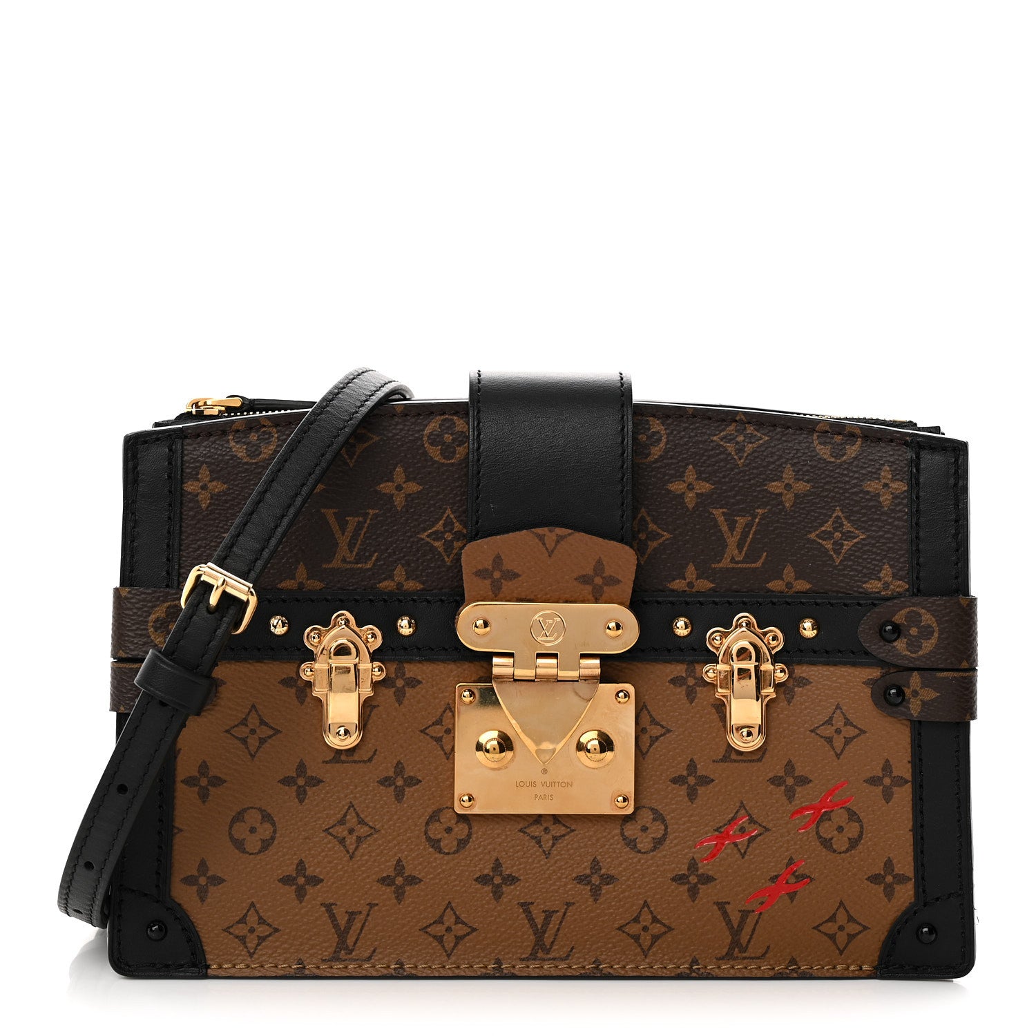 Louis Vuitton Reverse Monogram Trunk Clutch 1 of 10