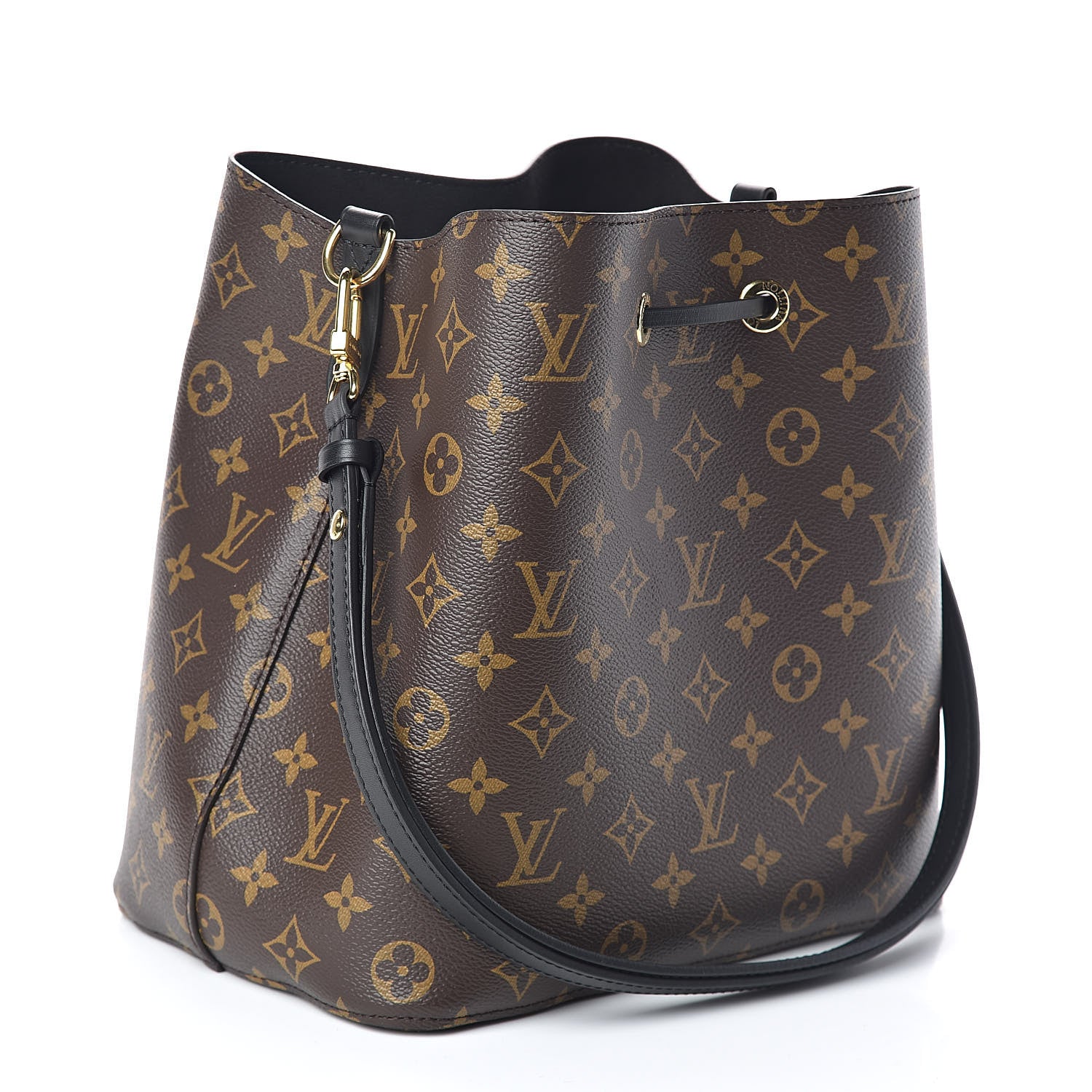 Louis Vuitton Monogram Neonoe MM Black 3 of 9