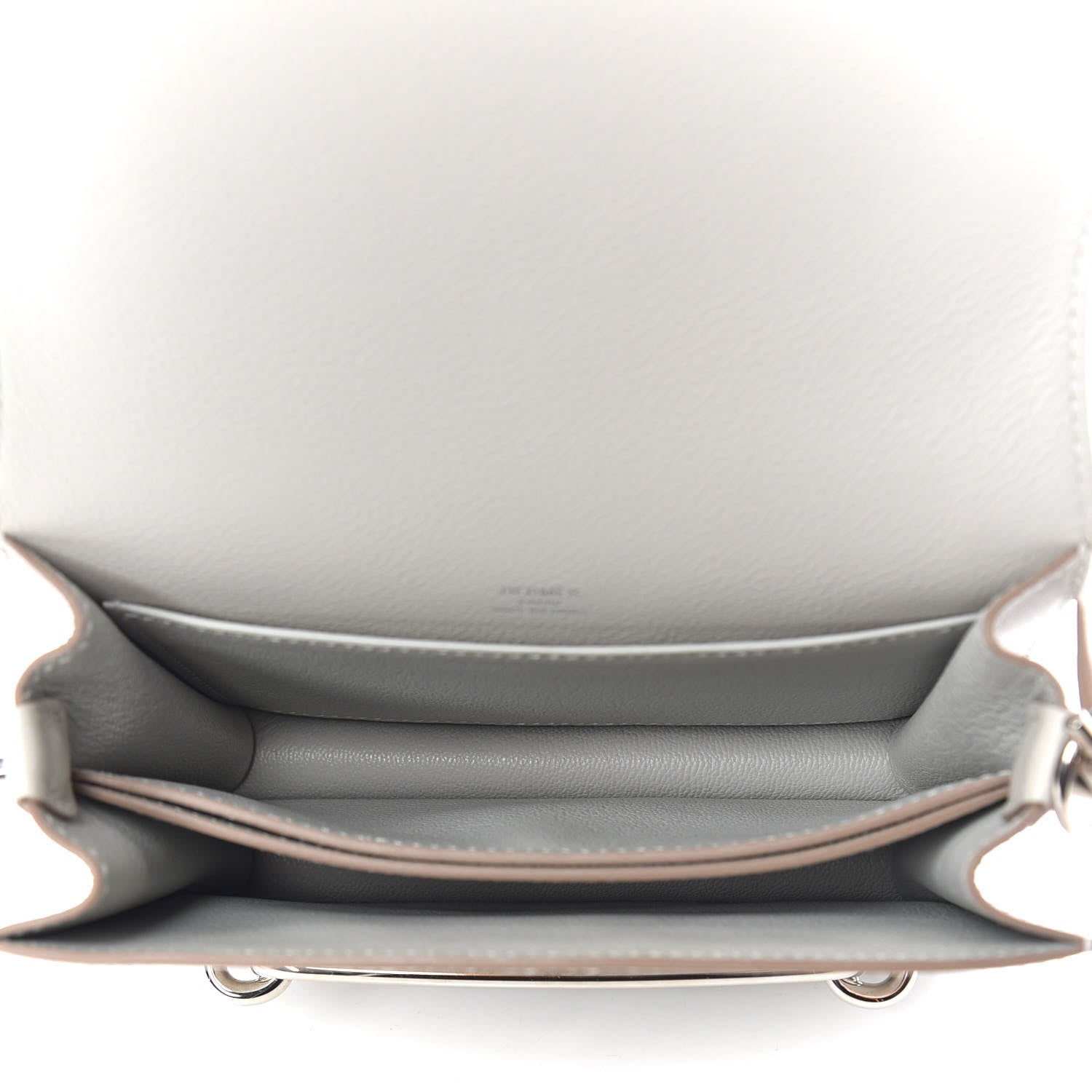 Hermes Evercolor Mini Sac Roulis Gris Perle 5 of 10