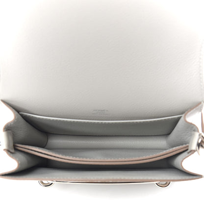 Hermes Evercolor Mini Sac Roulis Gris Perle 5 of 10