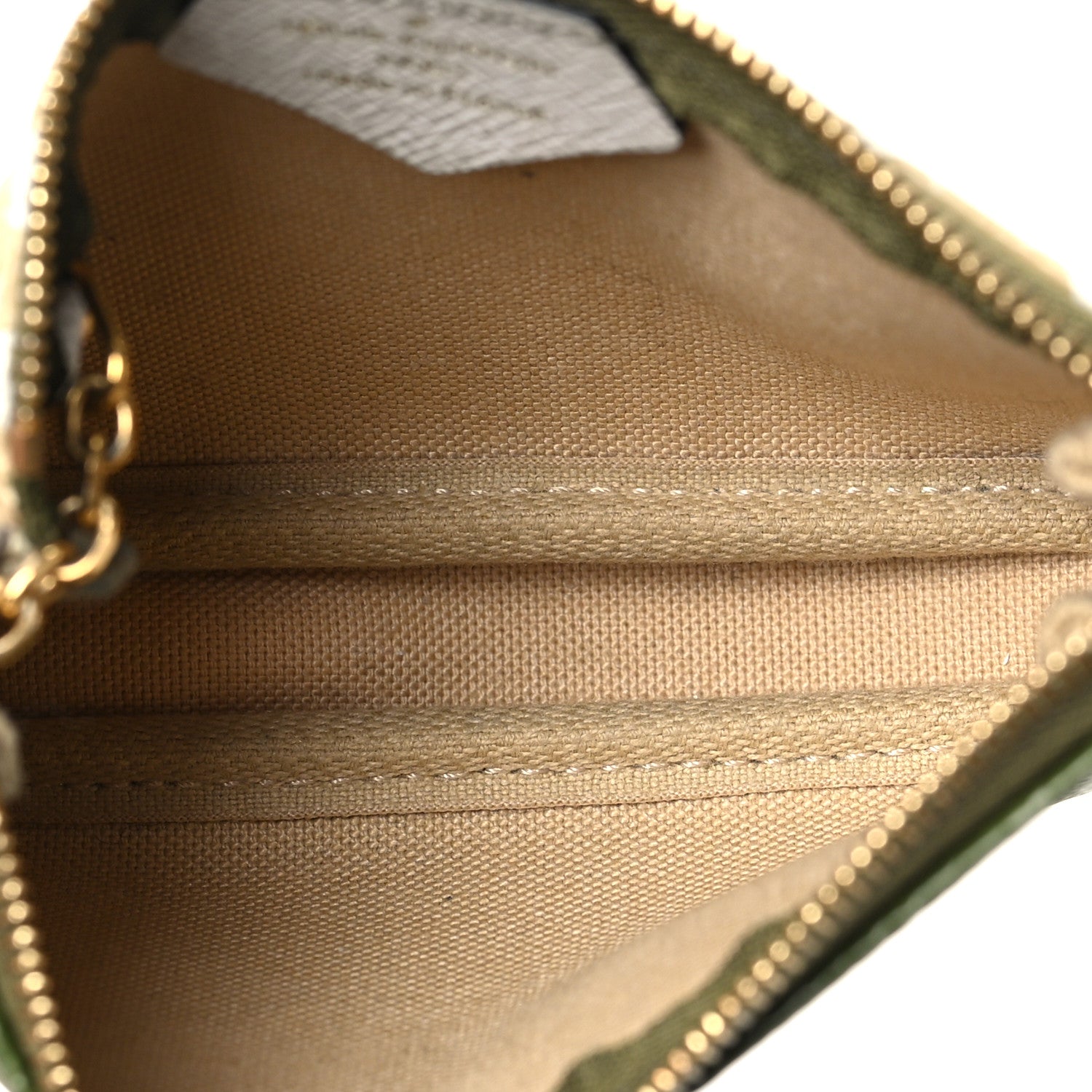 Louis Vuitton Monogram Giant Micro Pochette Accessories Kaki White 4 of 6