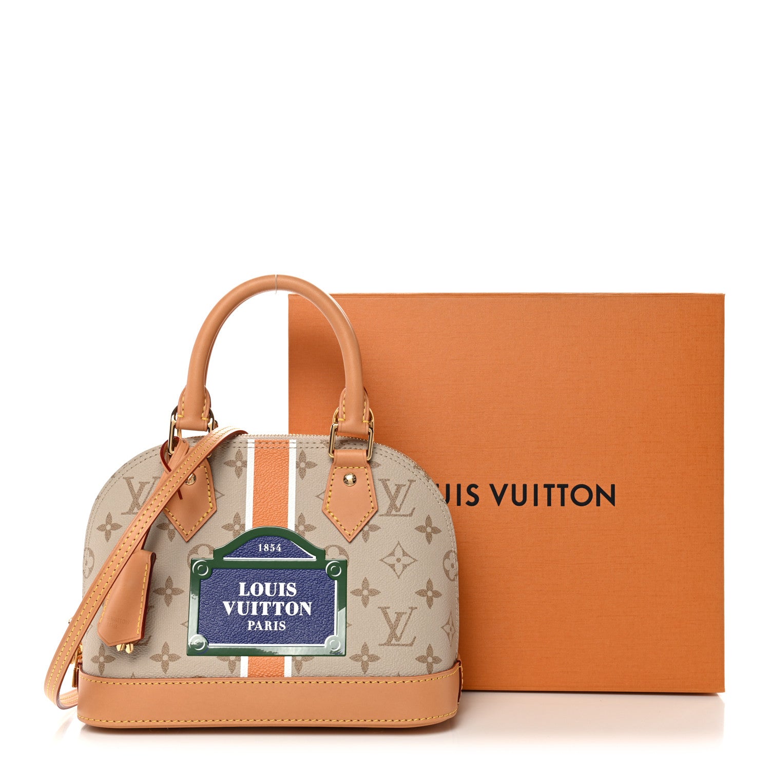 Louis Vuitton Monopaname Alma BB Beige Ocher 10 of 10