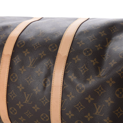 Louis Vuitton Monogram Keepall Bandouliere 55 11 of 12