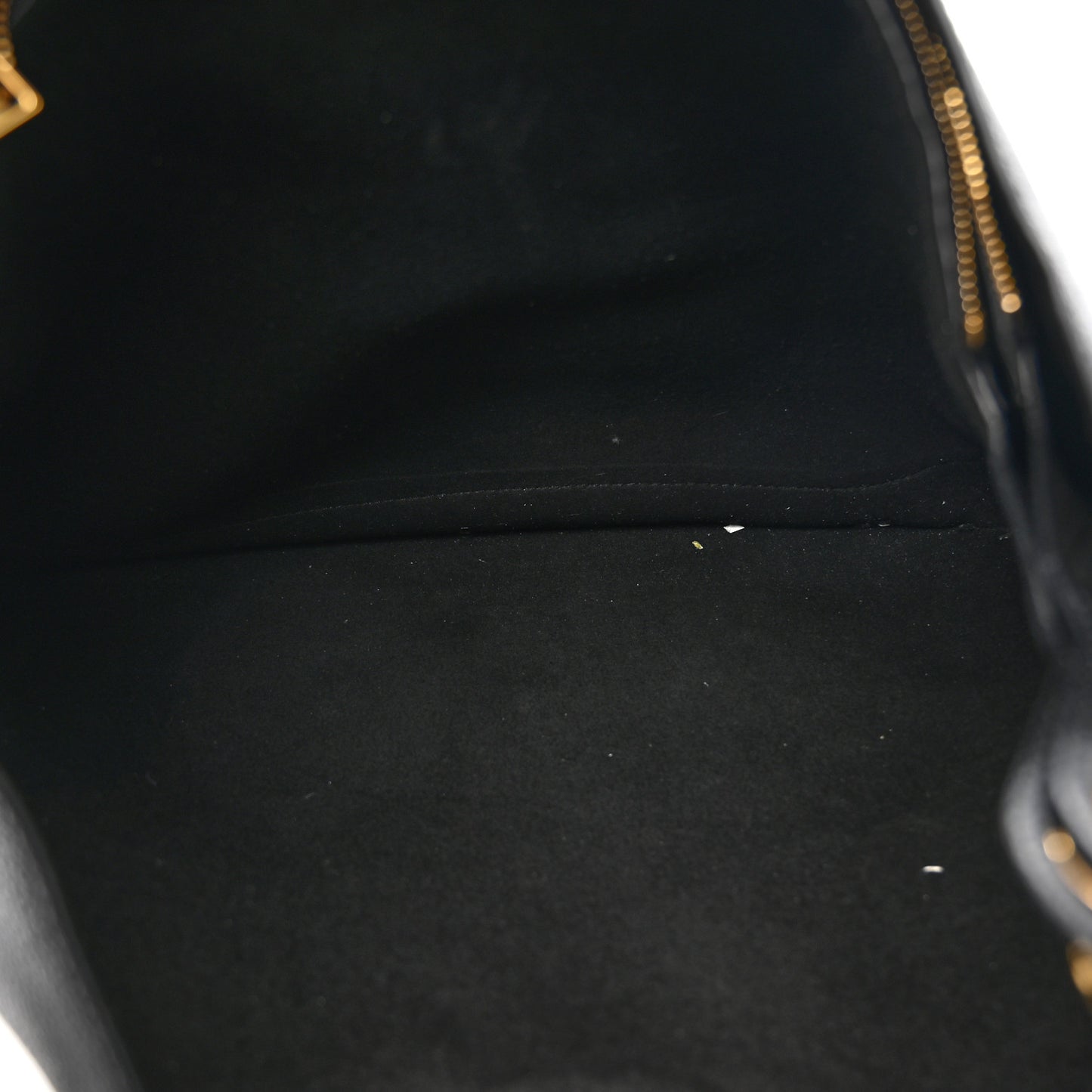 Grain Calfskin Large Tara Crossbody Black