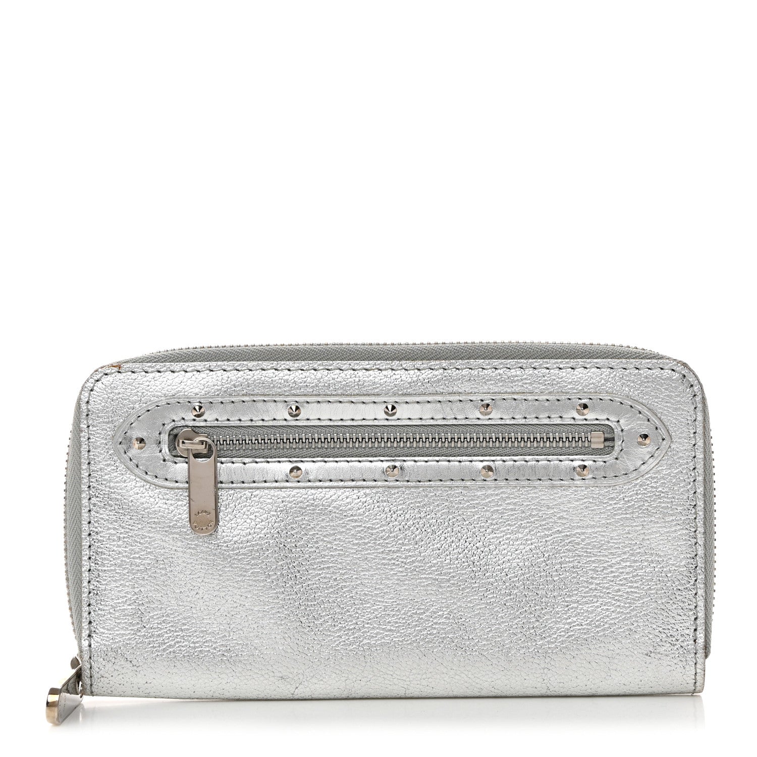 Louis Vuitton Suhali Zippy Wallet Silver 1 of 7