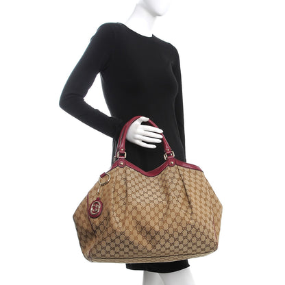 Gucci Monogram Large Sukey Tote Cherry Saks Exclusive 2 of 8