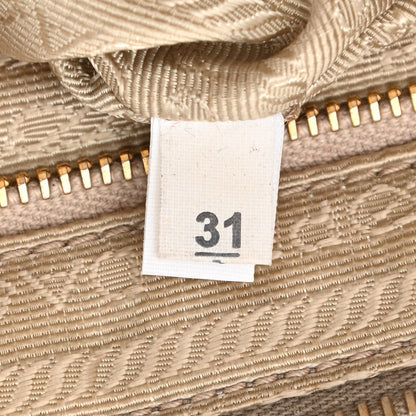 Prada Tessuto Nylon Saffiano Crossbody Bag Talco 8 of 15