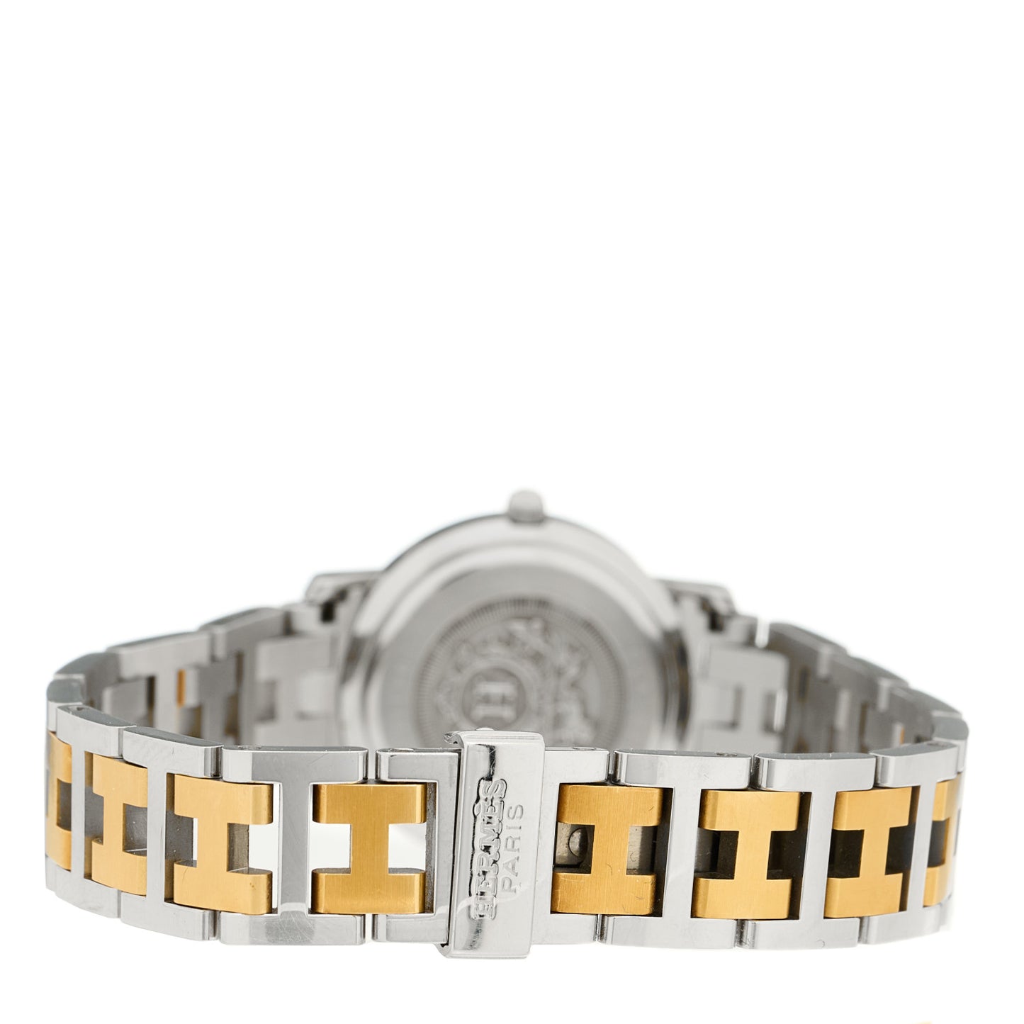 Stainless Steel 24mm Clipper Quartz Watch Gold