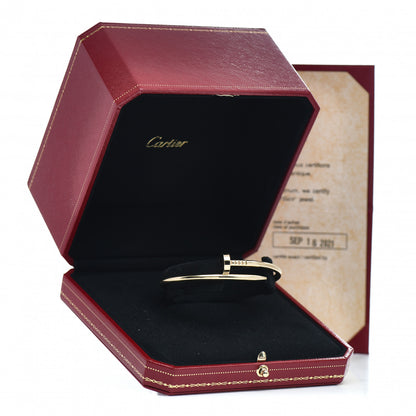 Cartier 18K Yellow Gold Juste Un Clou Bracelet 17 5 of 5