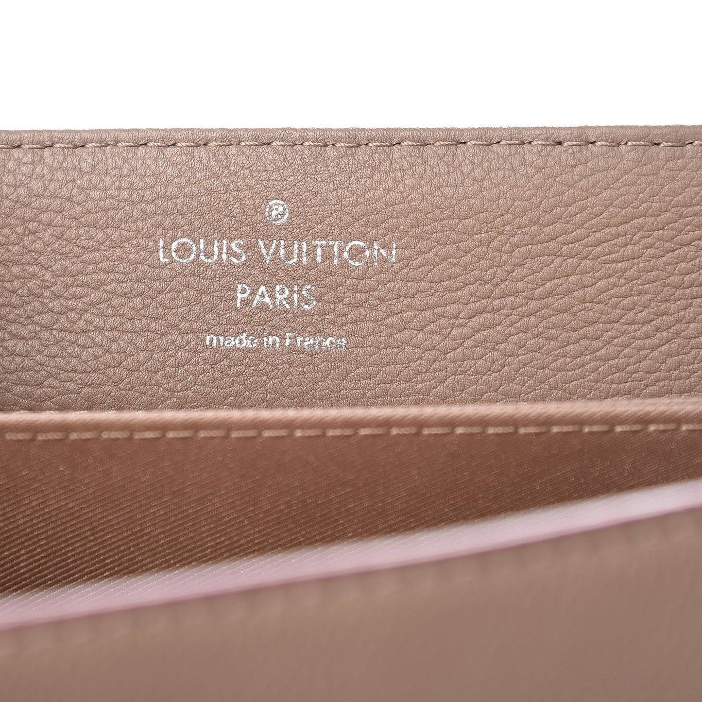 Soft Calfskin Lockme II Top Handle Taupe Glace