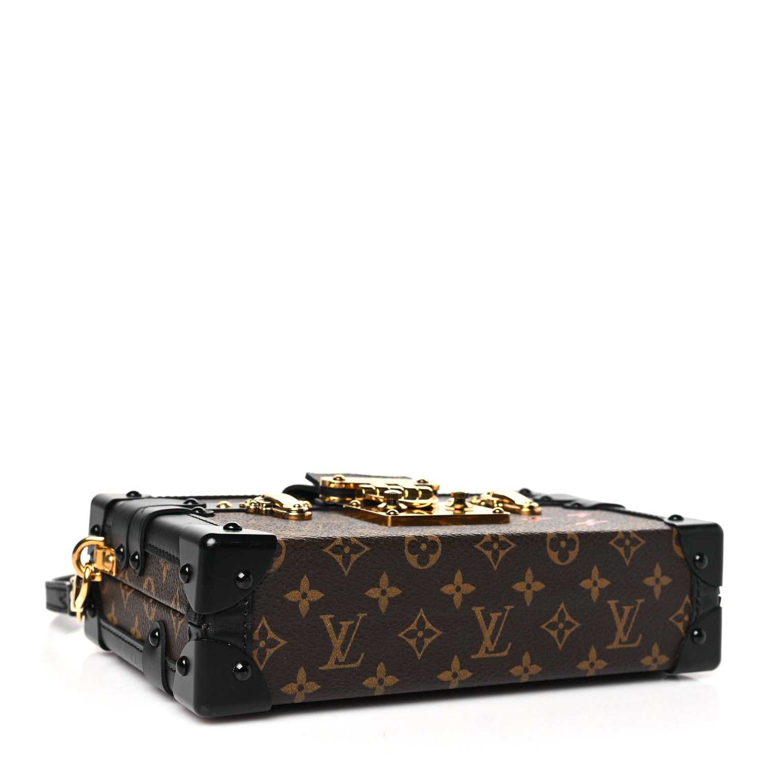 Louis Vuitton Monogram Petite Malle Black 4 of 10